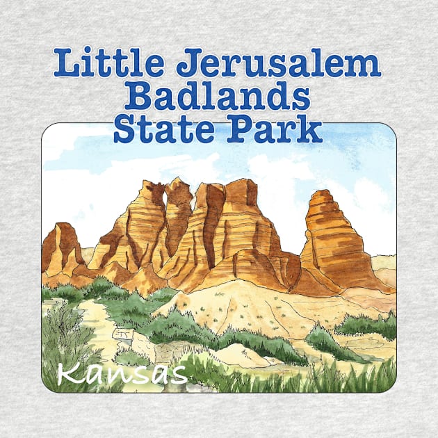 Little Jerusalem Badlands State Park, Kansas by MMcBuck